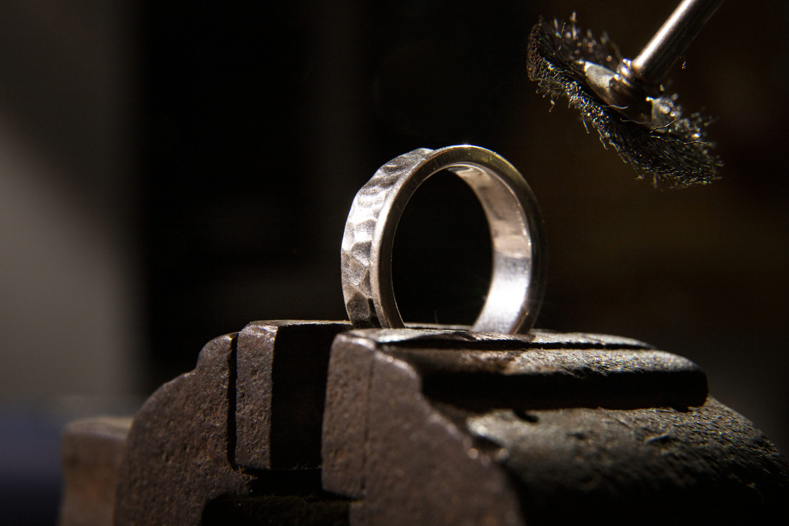 silver ring making in bali